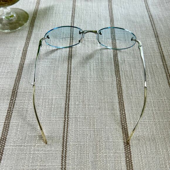 Christian Dior Rimless Bifocal  Eyeglasses Clear Lens CD3614 70B 130 - Picture 10 of 16